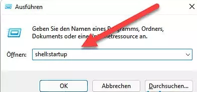 autostart ordner starten